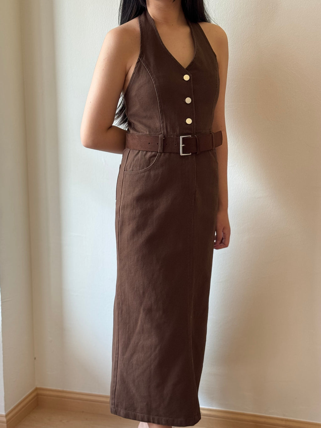 PERCY HALTER DENIM DRESS