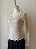 JULIE LACE DETAILED TOP