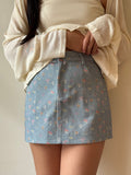 PAIGE DENIM SKIRT