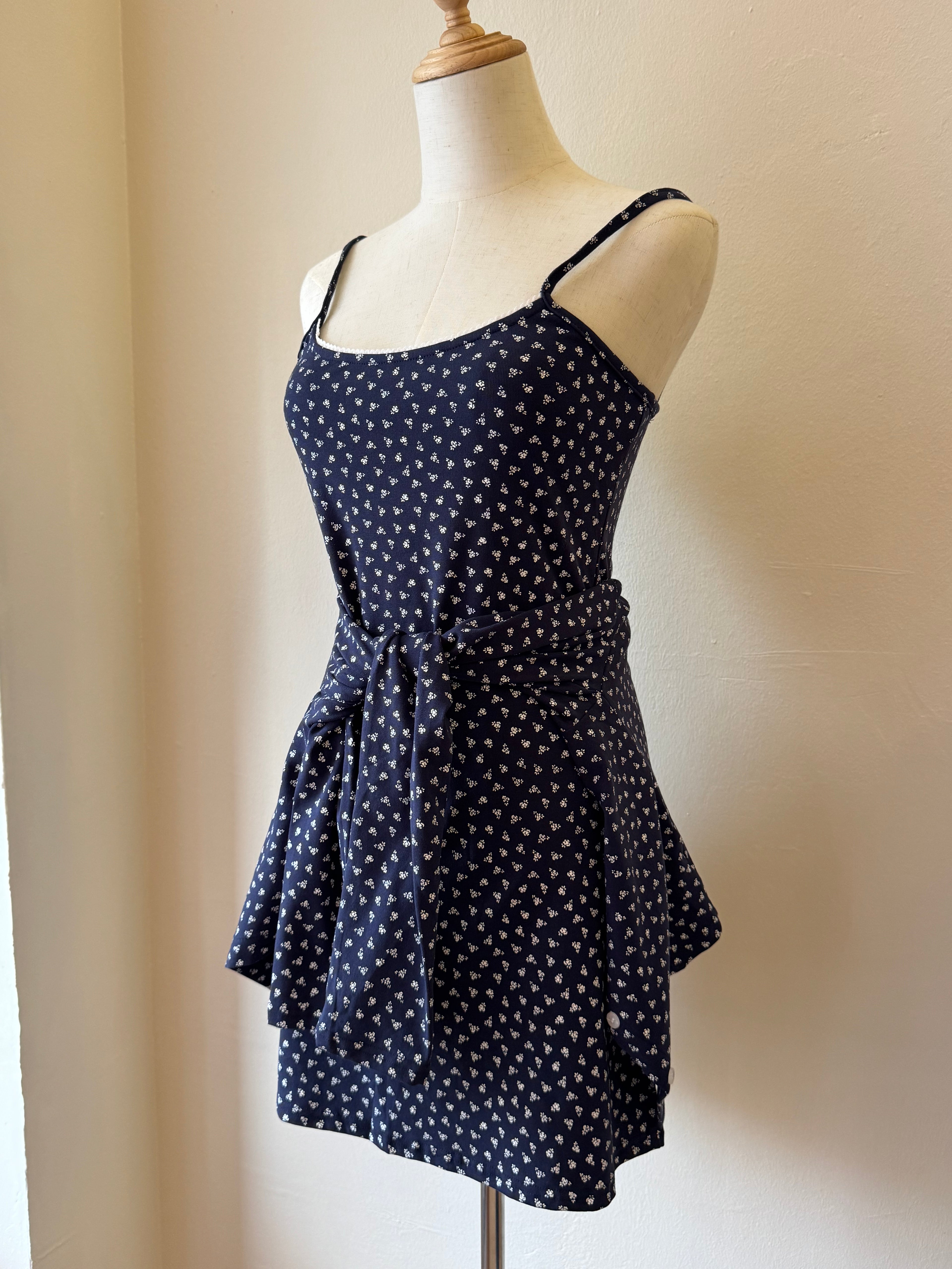 LEILA TWO PIECE FLORAL DRESS