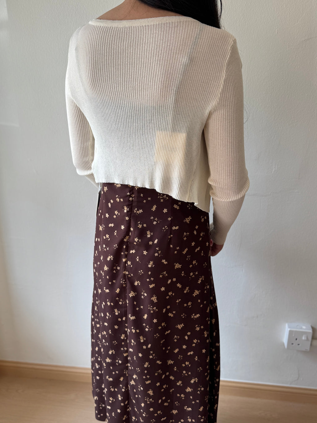 KATHERINE FLORAL DRESS + CARDIGAN SET