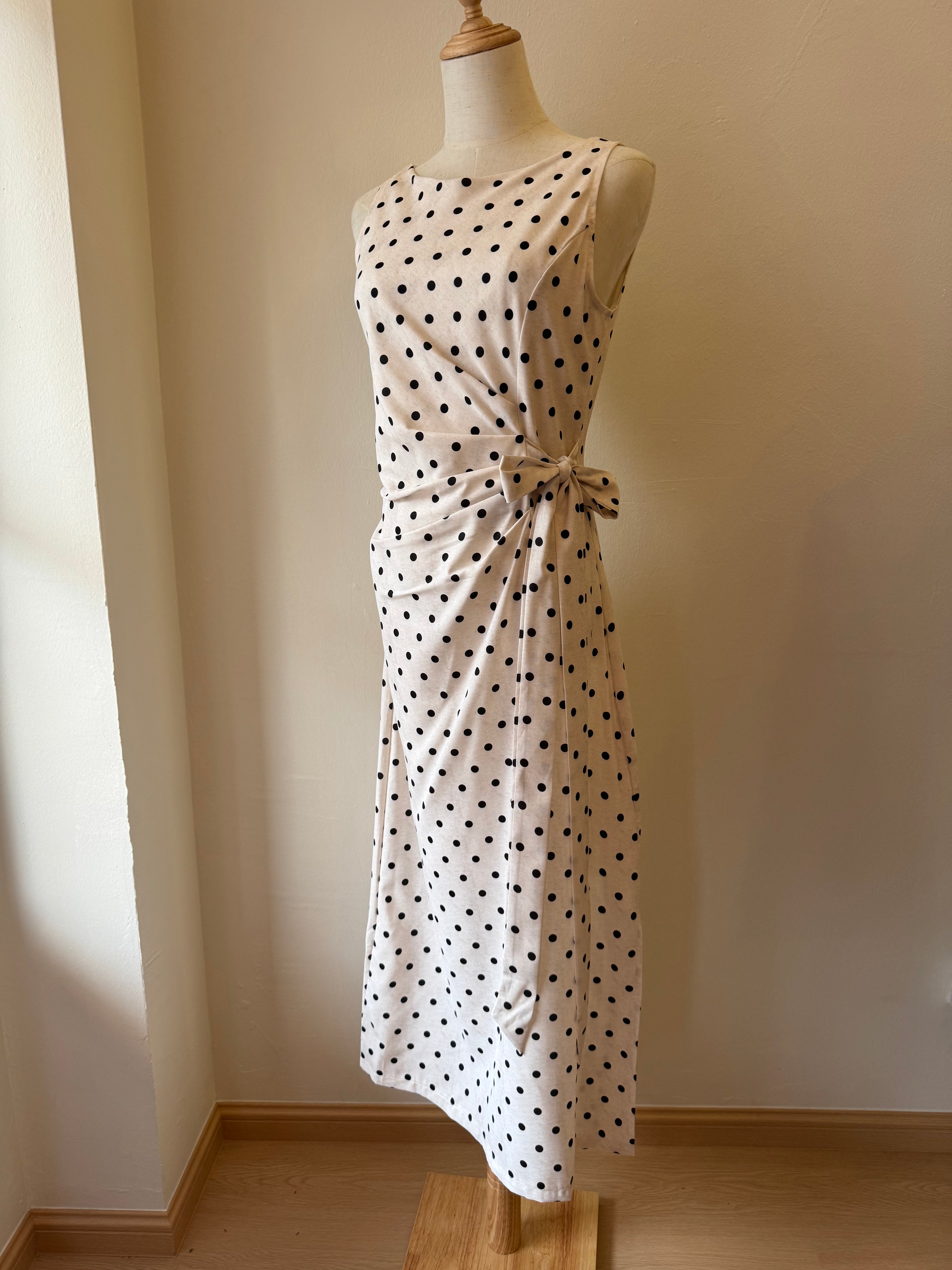 GLORIA POLKA DOT DRESS