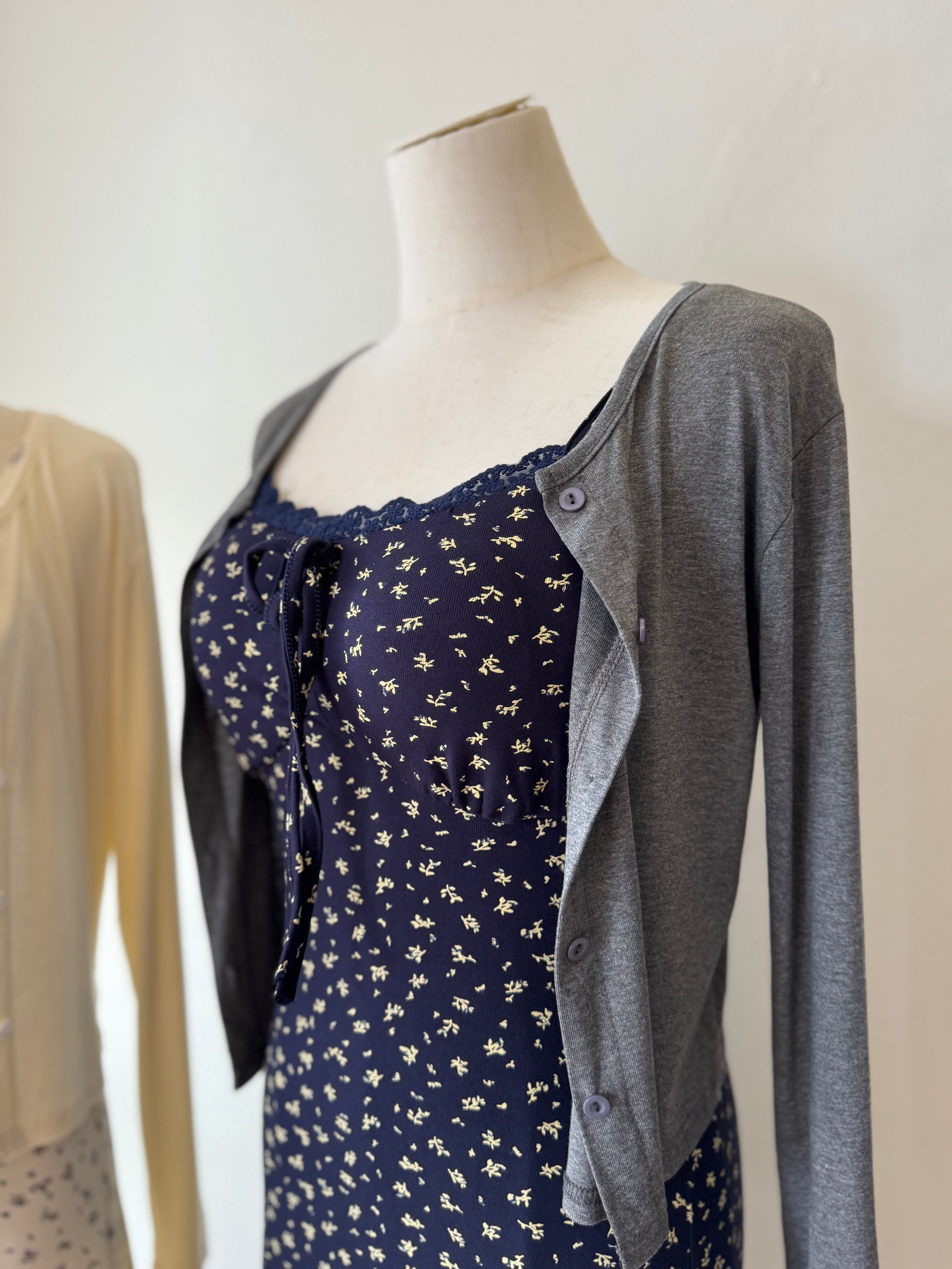 NIKKI TWO PIECE CARDIGAN-DRESS