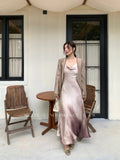 CLARA GRADIENT STRAPPY DRESS