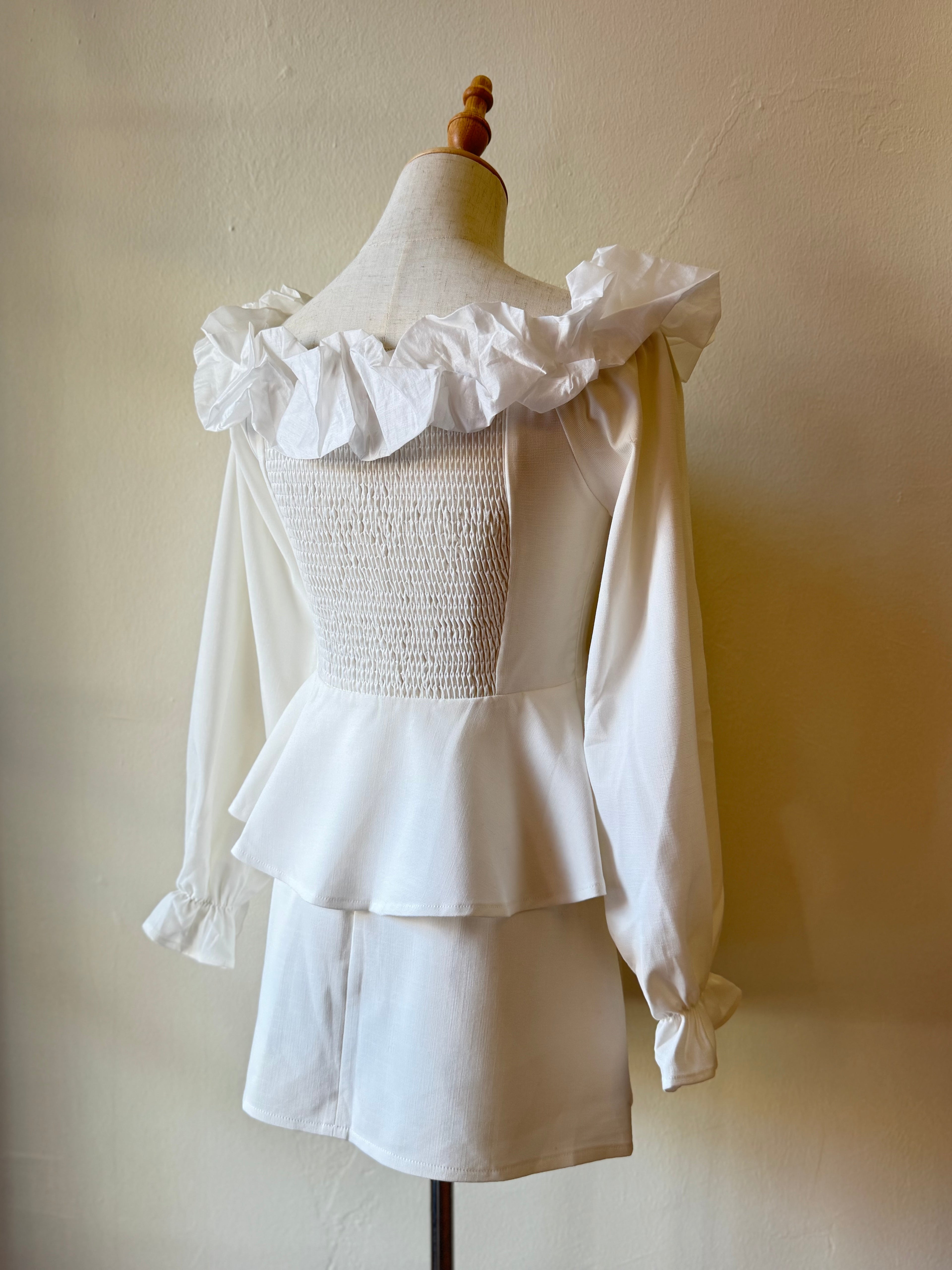 MONA OFF SHOULDER OUTFIT SET