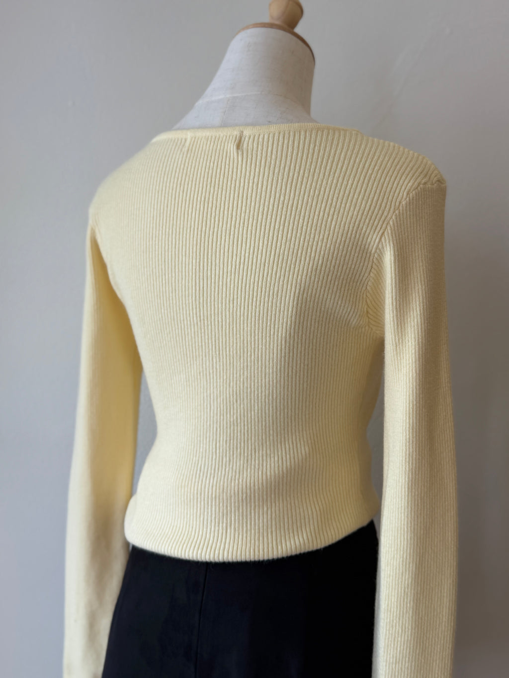 IDALIA LACE DETAILED KNITTED TOP