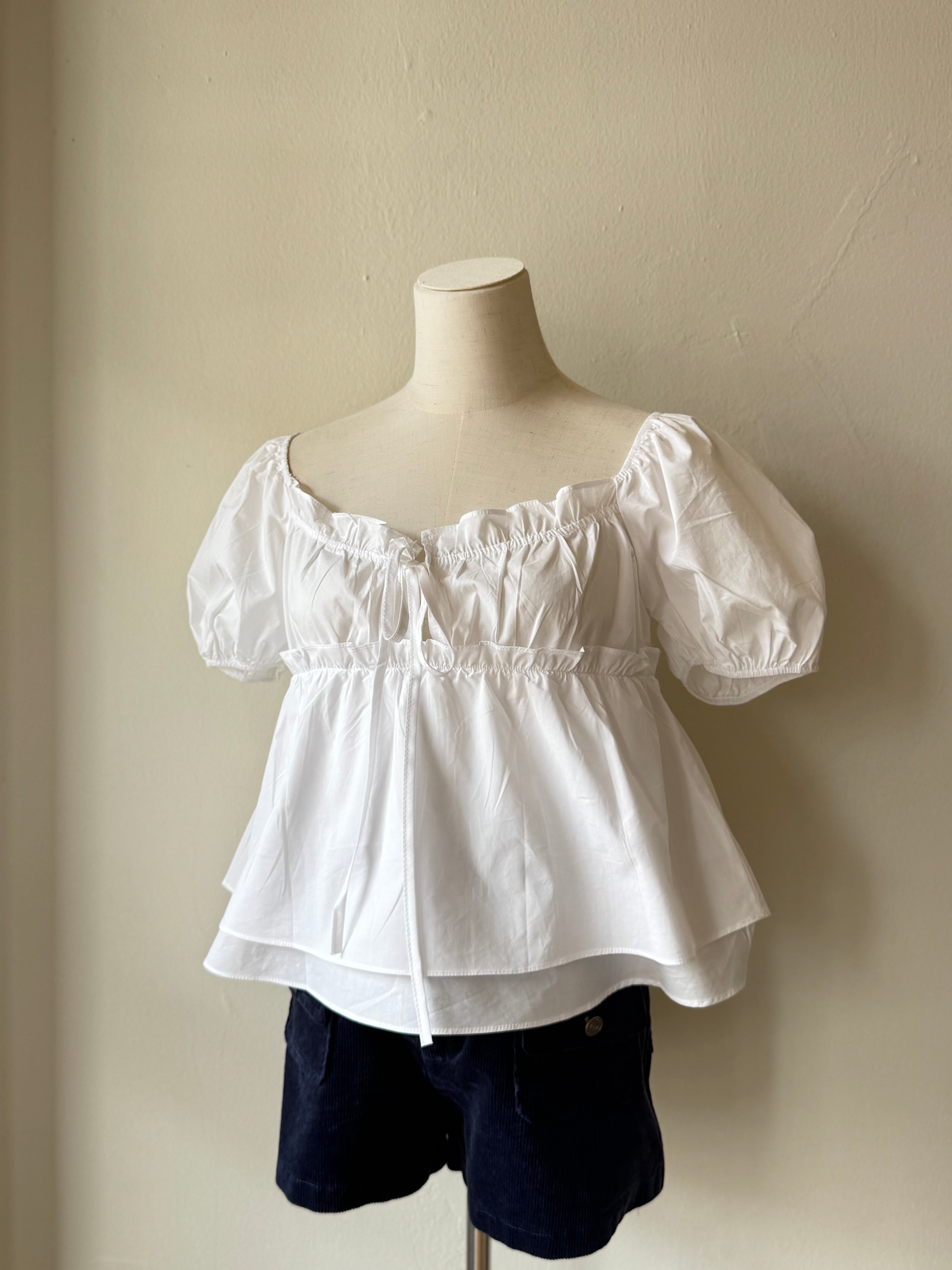 BEATRICE BABY DOLL TOP