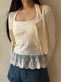 PHYLLIS TWO PIECE CARDIGAN SET