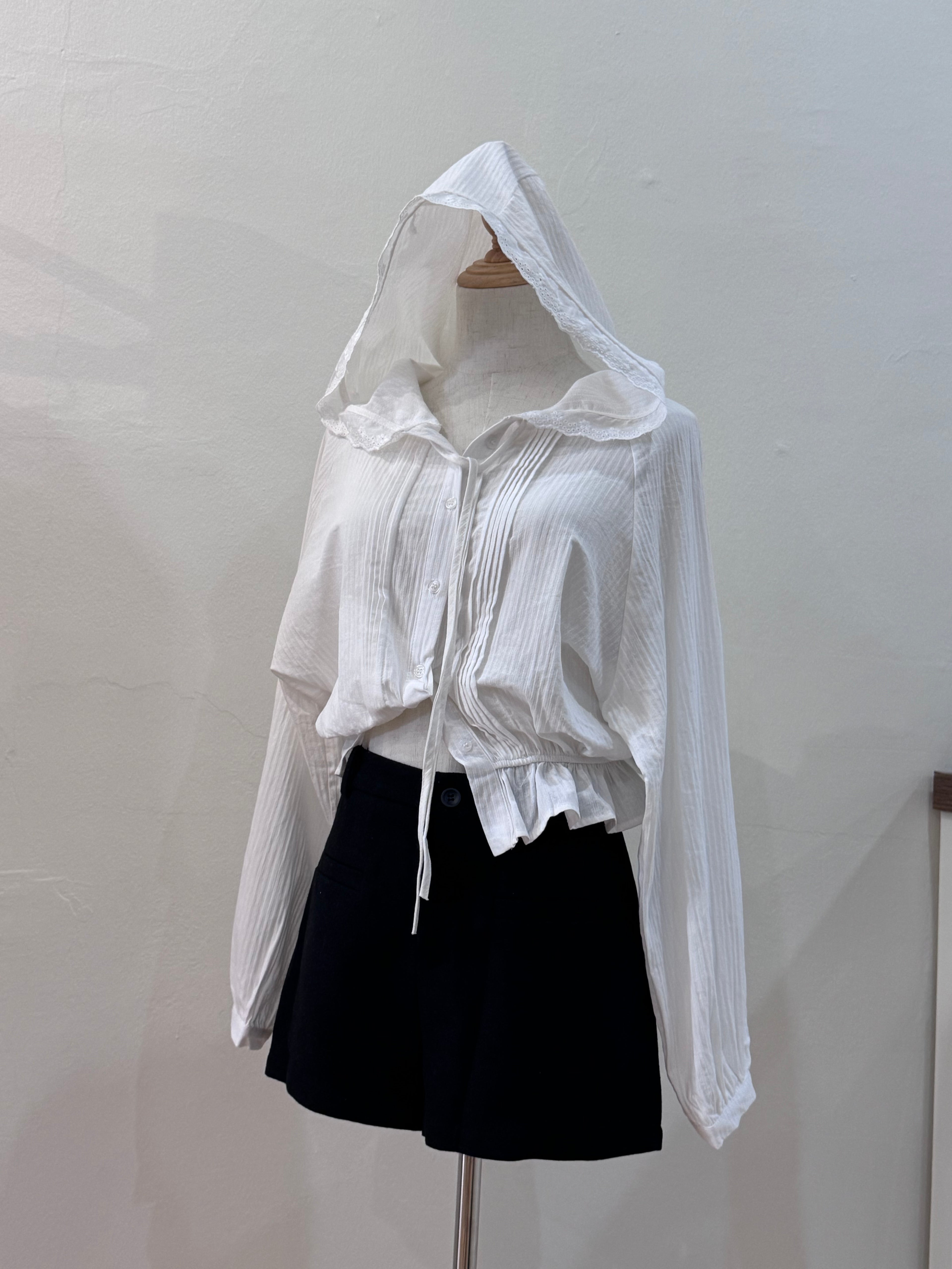 GABRIELLA HOODED TOP