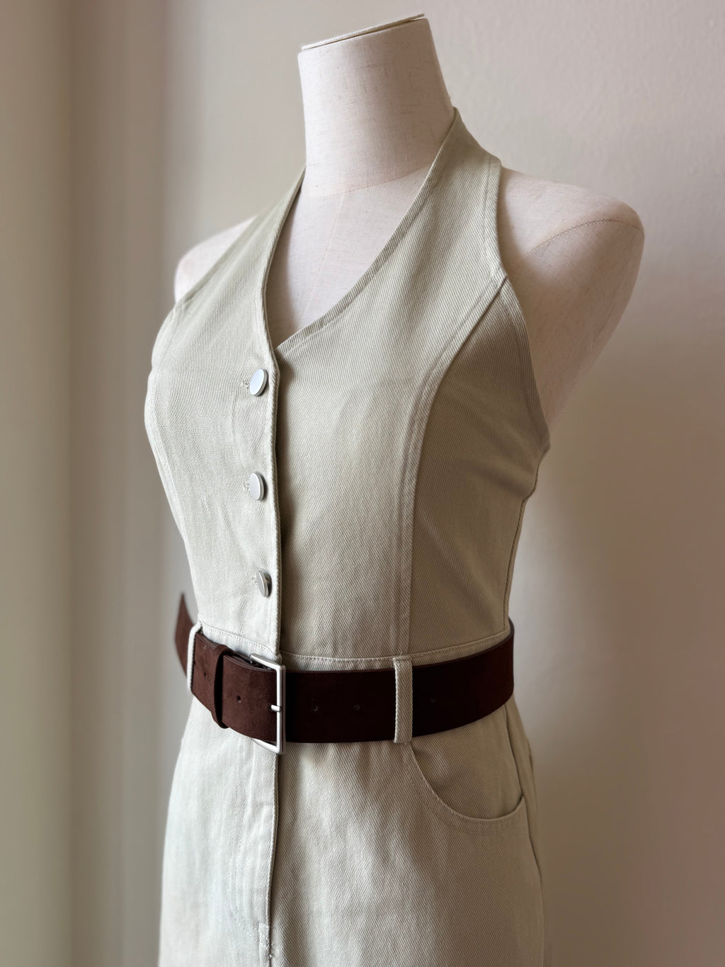 PERCY HALTER DENIM DRESS