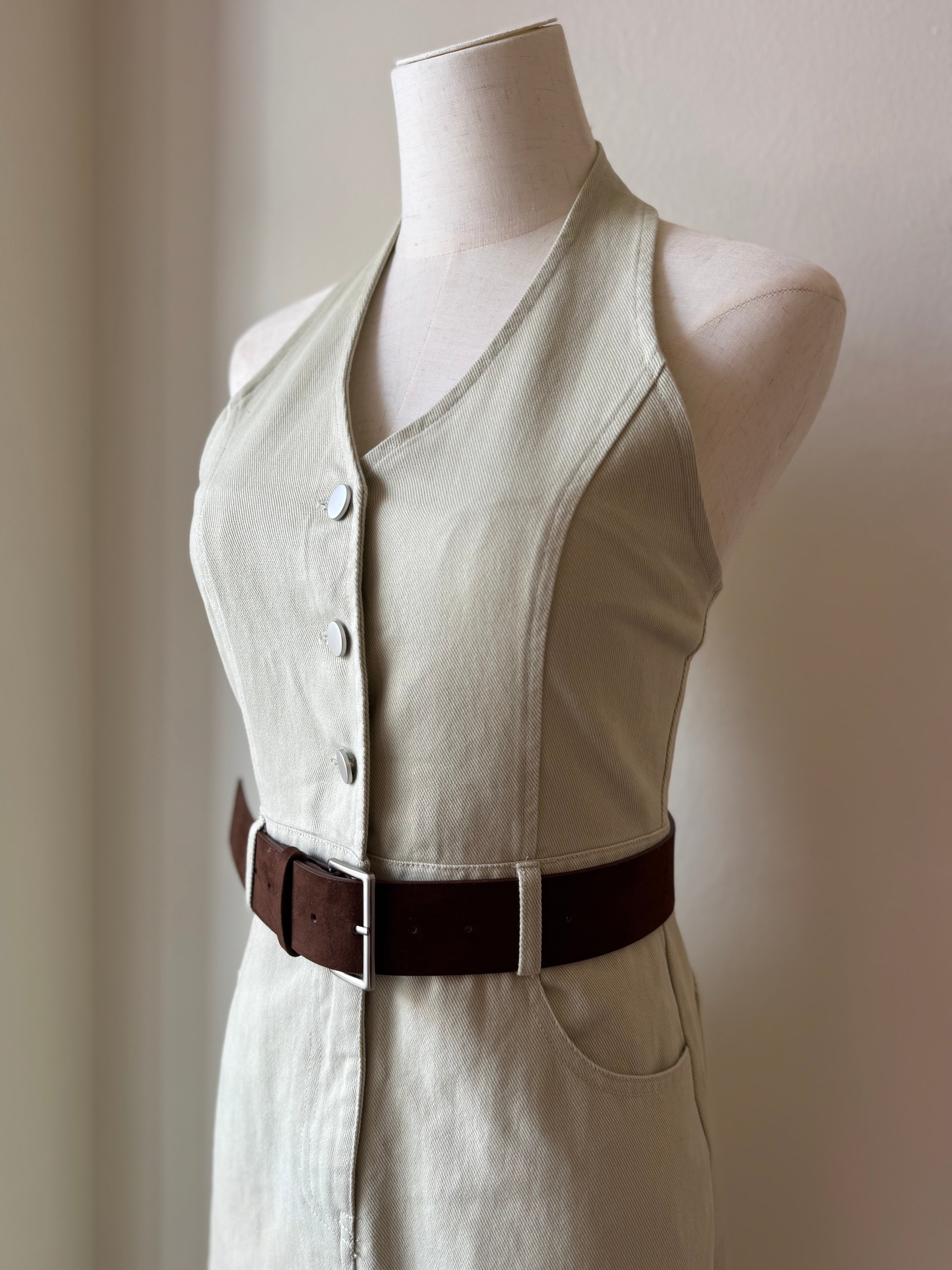 PERCY HALTER DENIM DRESS