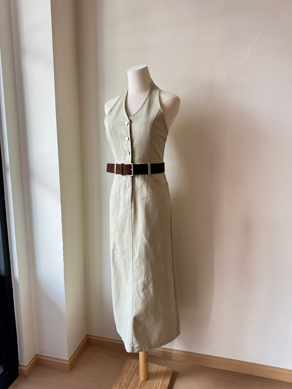 PERCY HALTER DENIM DRESS
