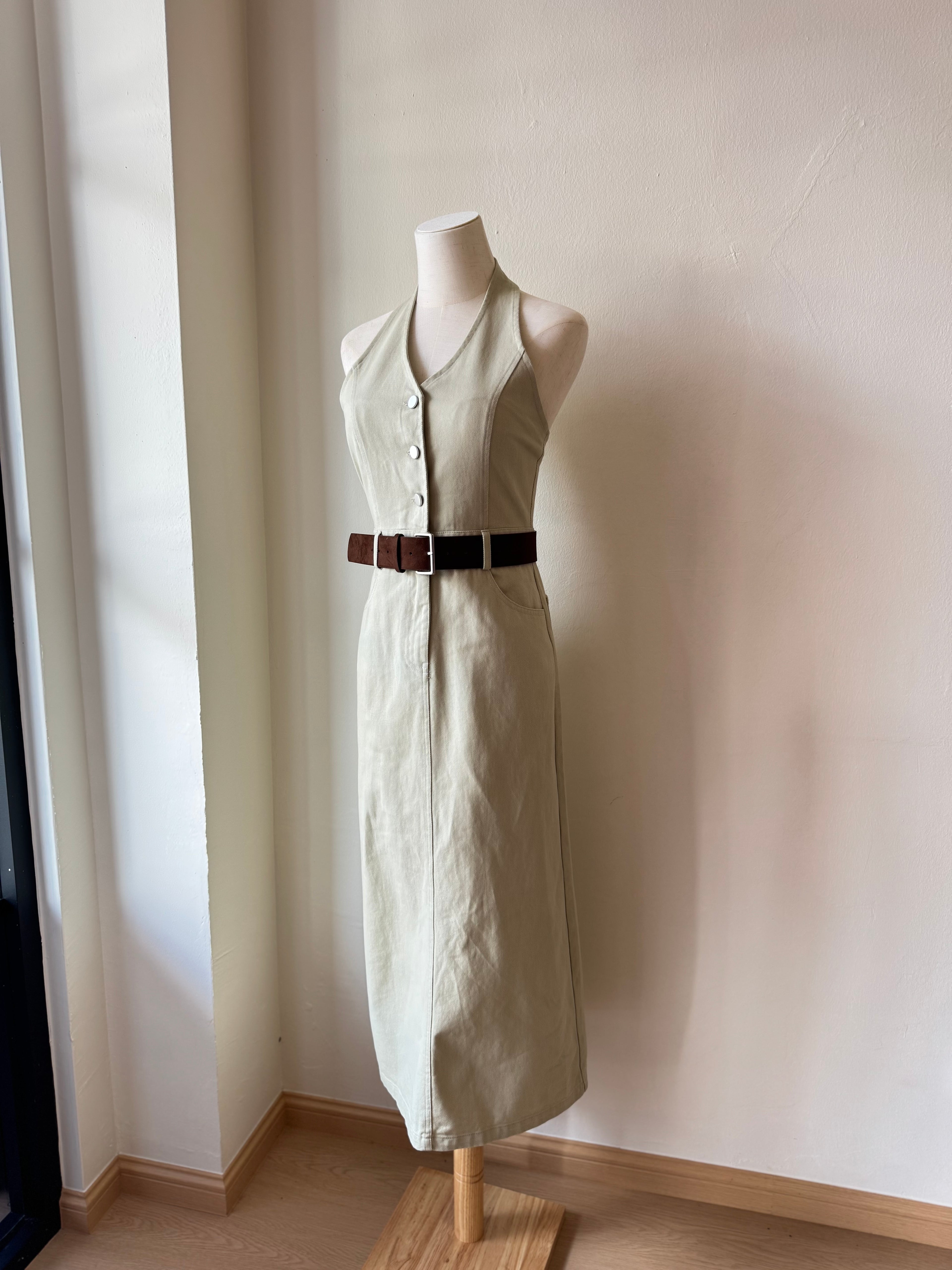 PERCY HALTER DENIM DRESS
