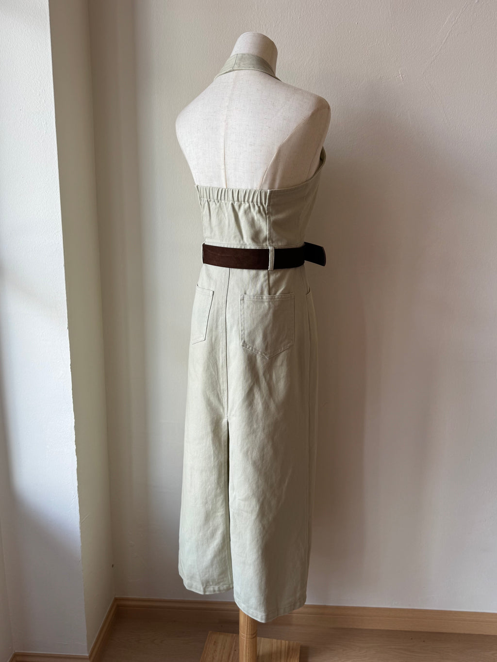 PERCY HALTER DENIM DRESS