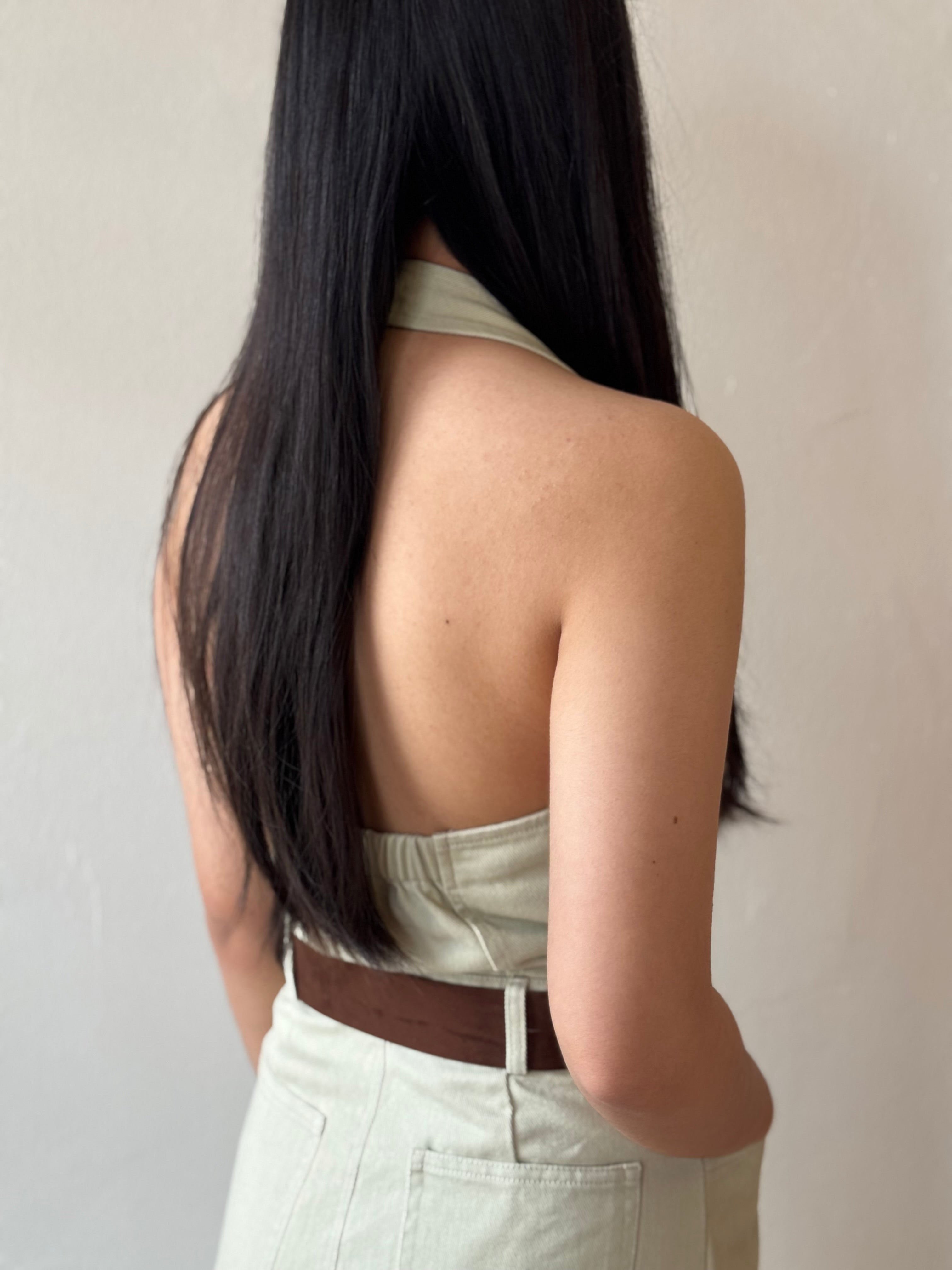 PERCY HALTER DENIM DRESS