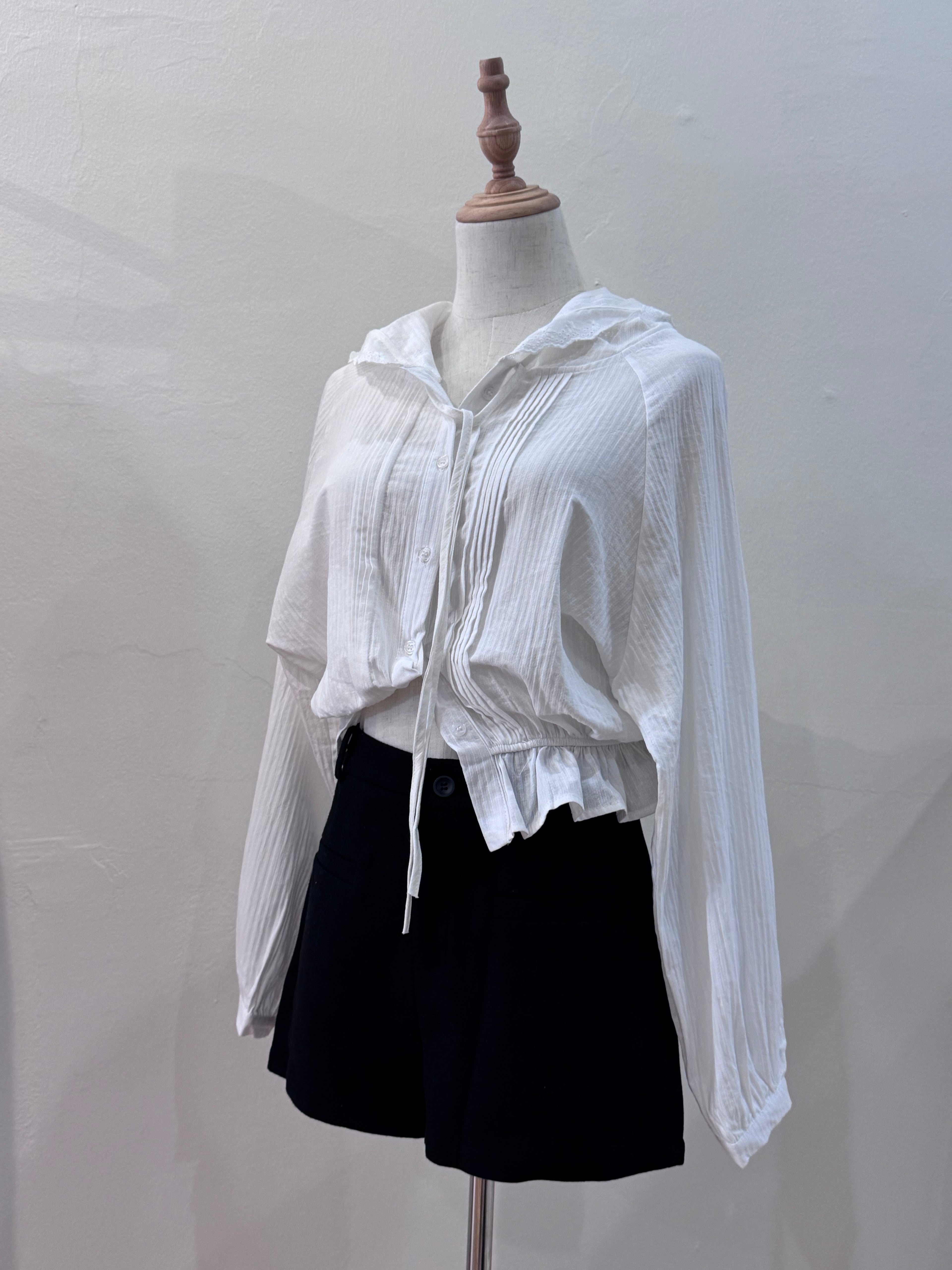 GABRIELLA HOODED TOP