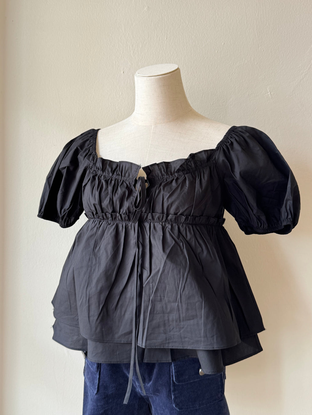 BEATRICE BABY DOLL TOP
