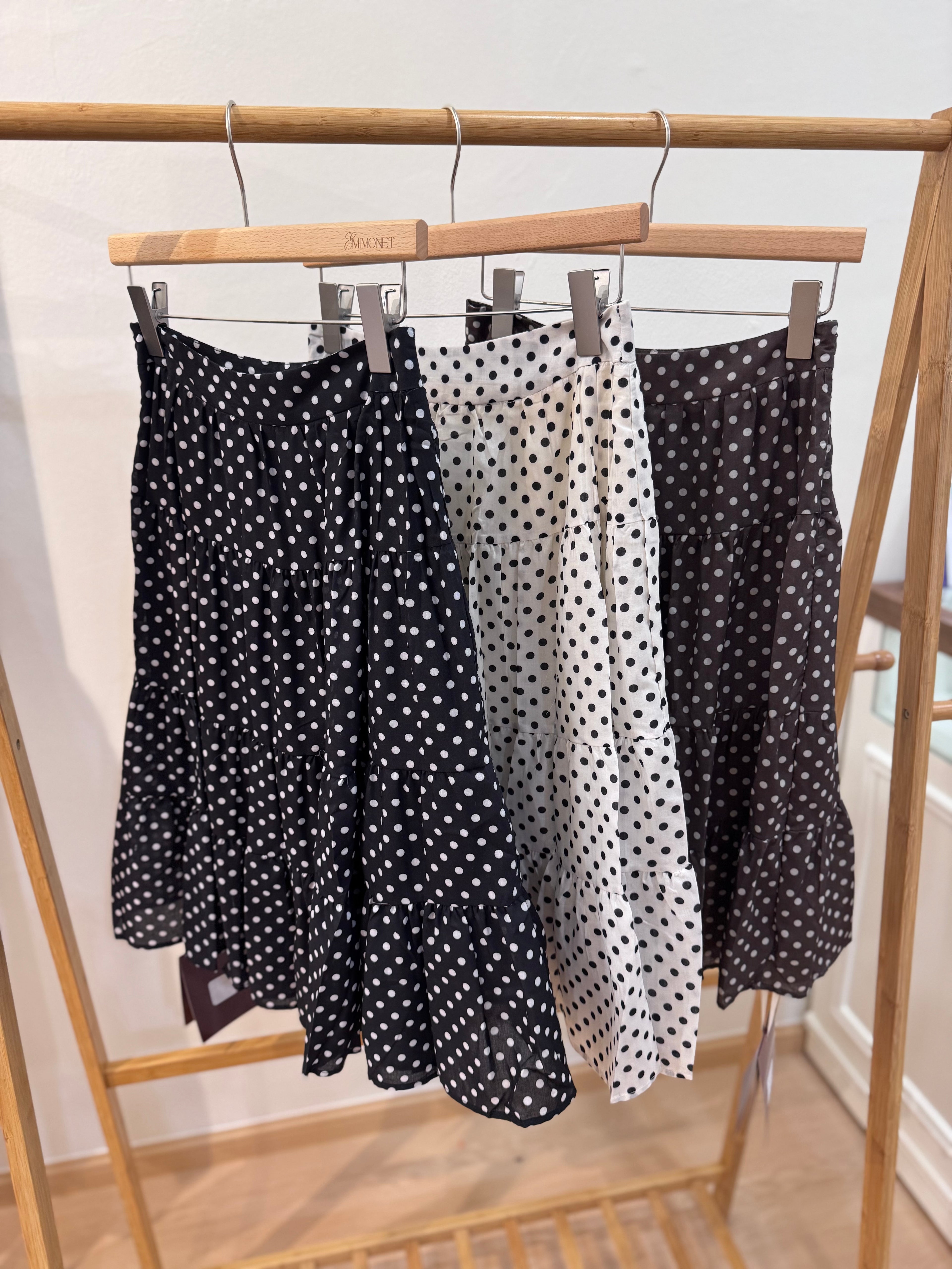 GEMMA POLKA DOT SKIRT