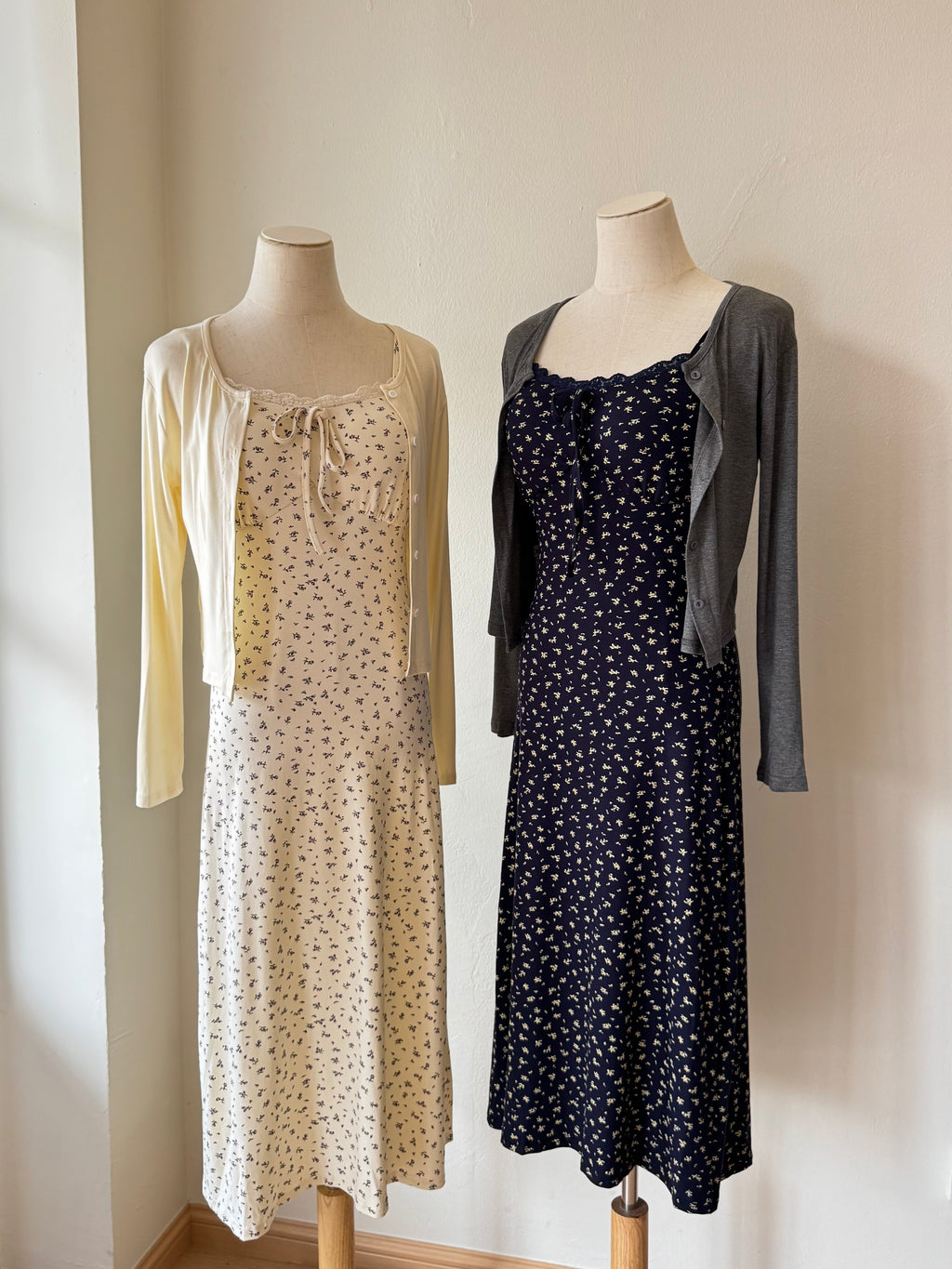 NIKKI TWO PIECE CARDIGAN-DRESS
