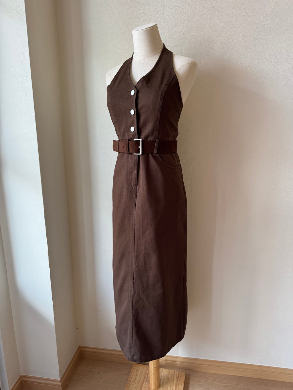 PERCY HALTER DENIM DRESS